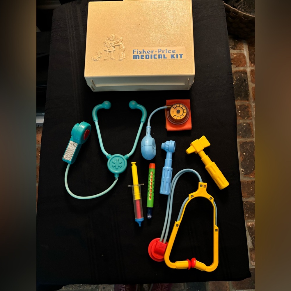 Fisher-Price Medical Kit 1977